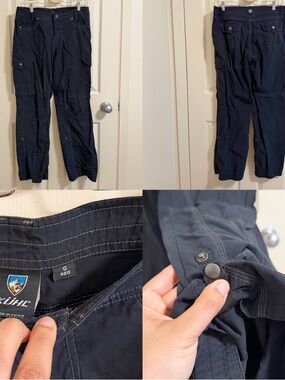•KUHL• Womens Born In The Mountains Hiking Pants Roll Up Size 12